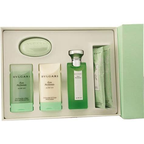 bvlgari green tea set